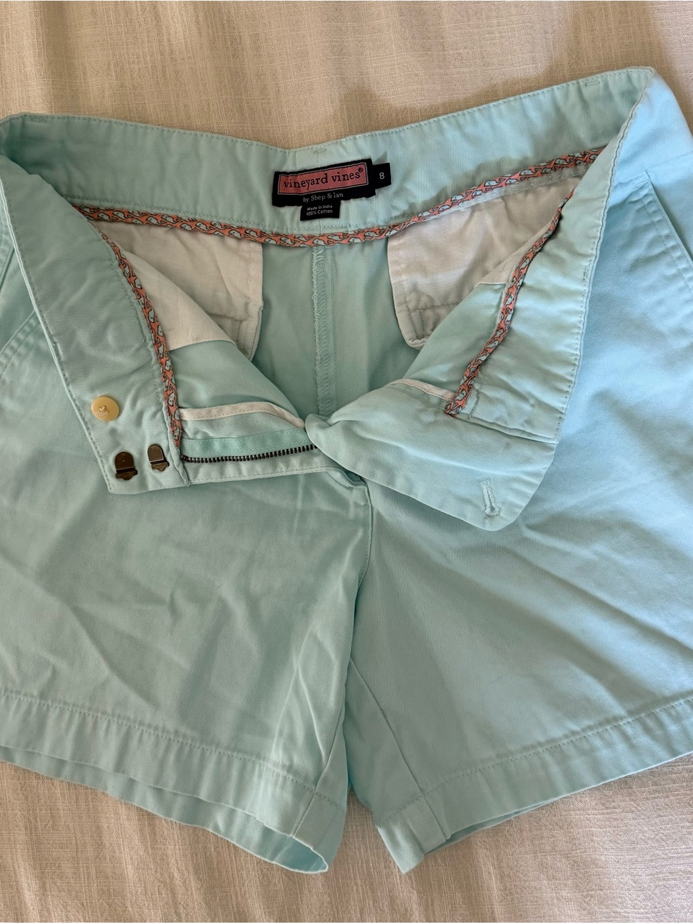 Light Blue Women's Casual Shorts